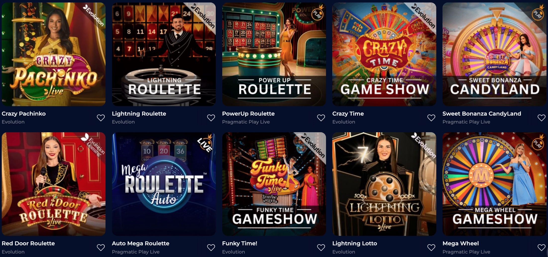 Nine Casino Live Casino