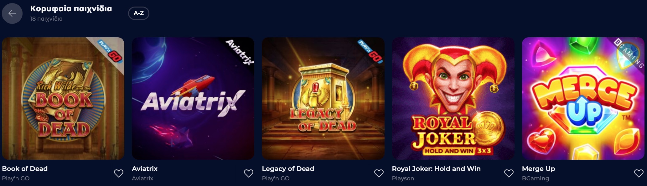 Jocuri de top NIne Casino